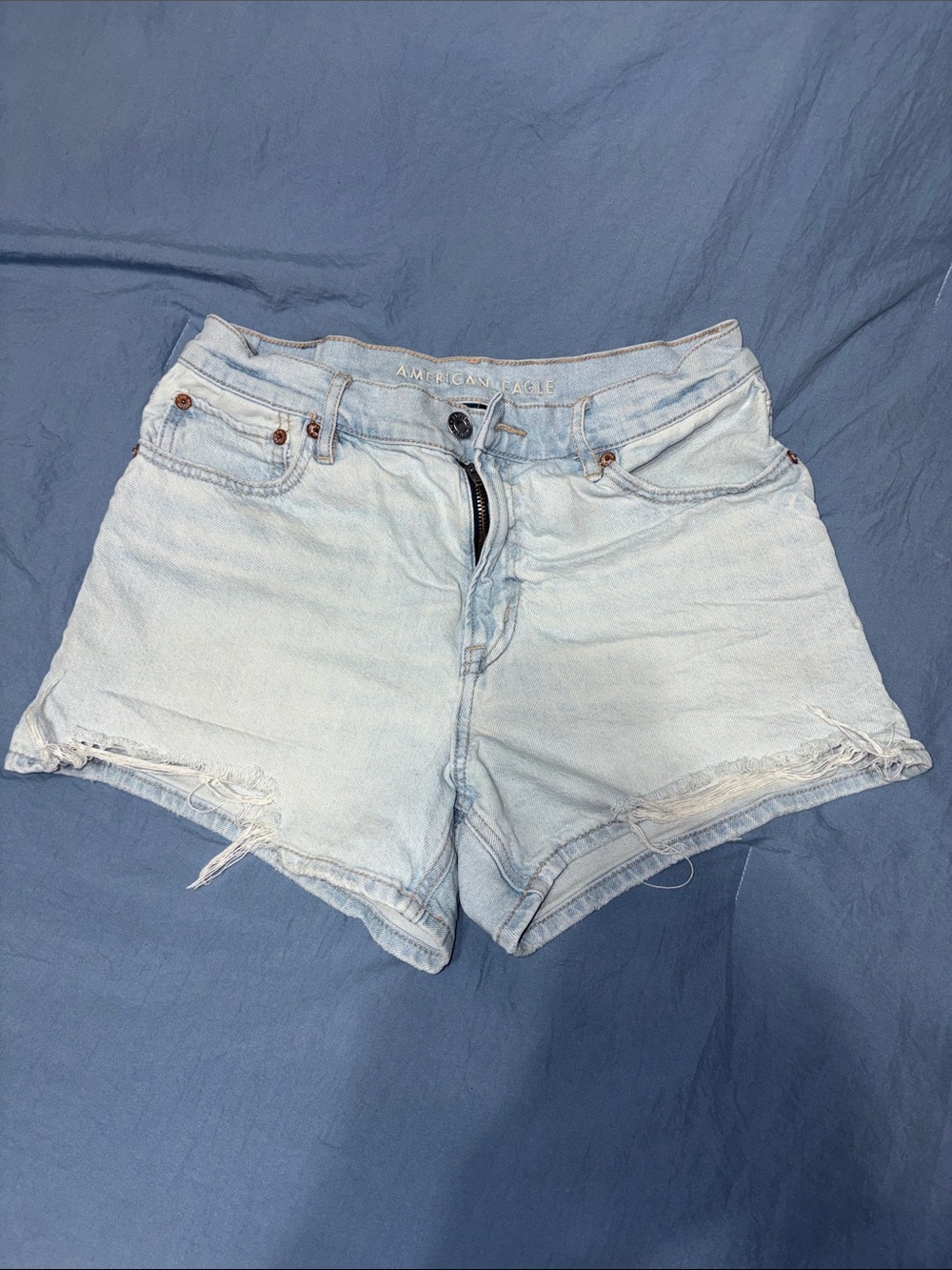 American Eagle Light Blue relaxed short